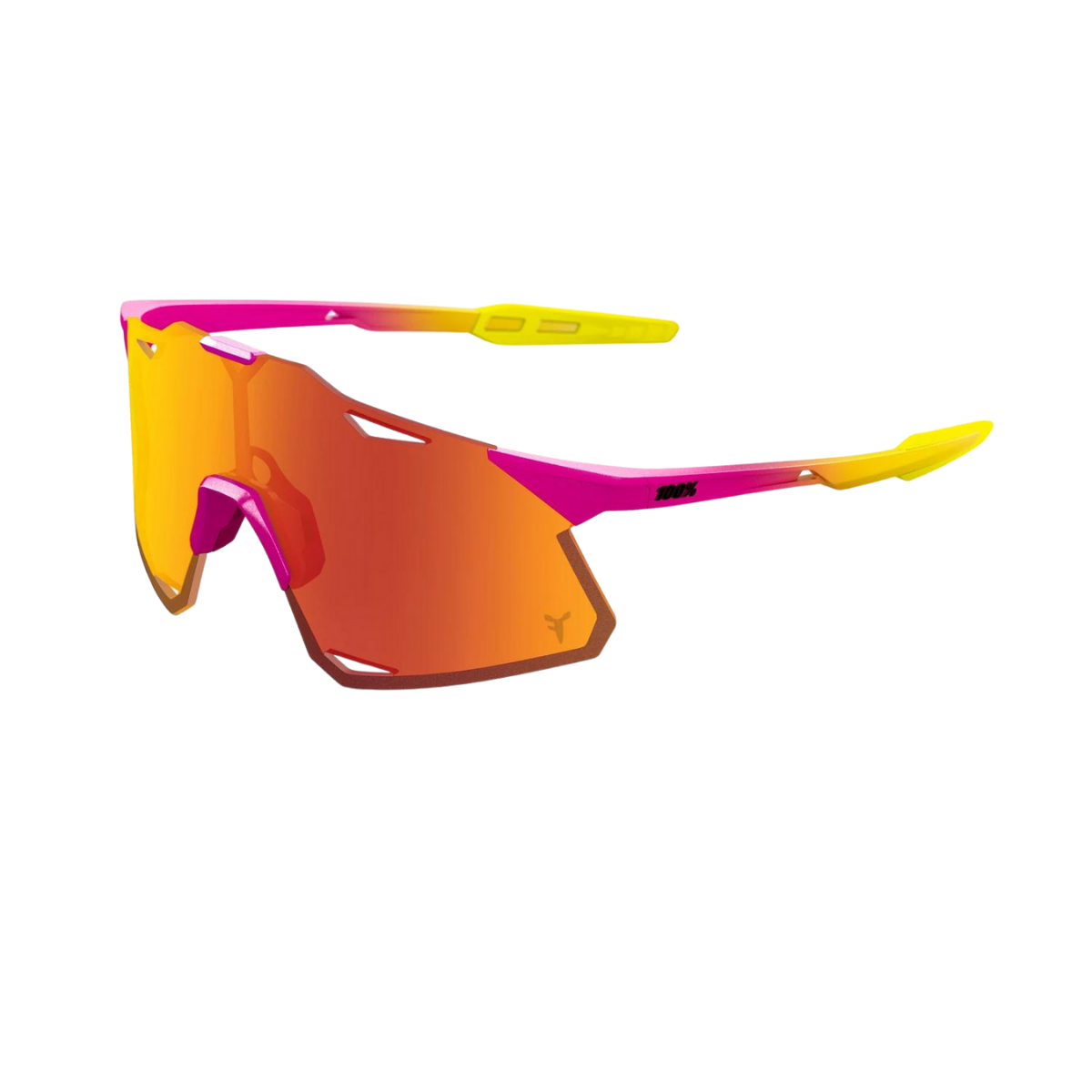 100%, 100% HYPERCRAFT - Fernando Tatis JR LE Pink / Yellow HiPER® Red Multilayer Mirror Lens