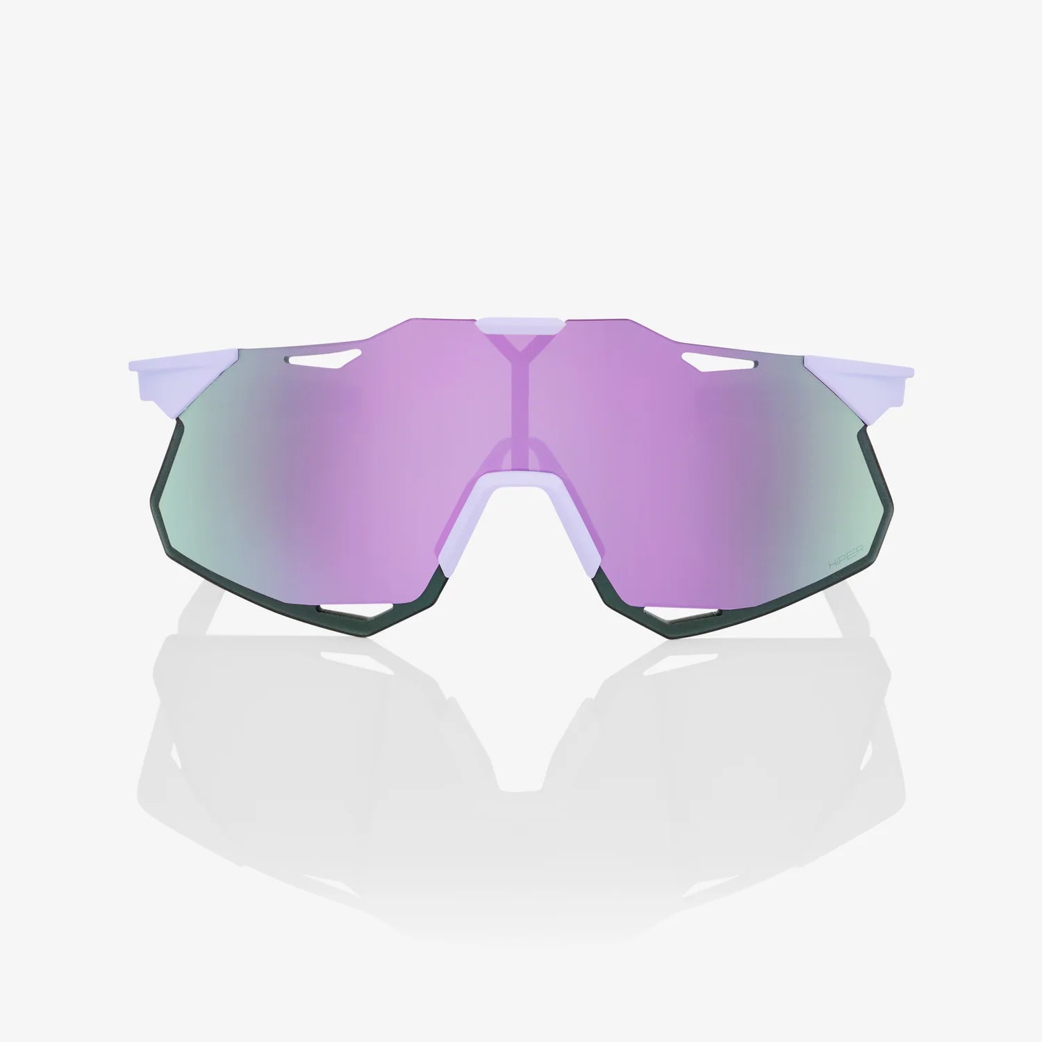 100%, 100% HYPERCRAFT XS - Soft Tact Lavender - HiPER Lavender Mirror Lens