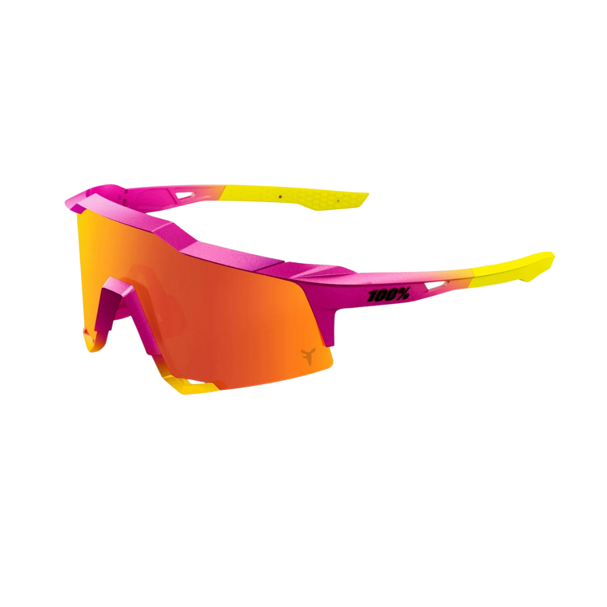 100%, 100% SPEEDCRAFT - Fernando Tatis JR LE Pink / Yellow HiPER® Red Multilayer Mirror Lens