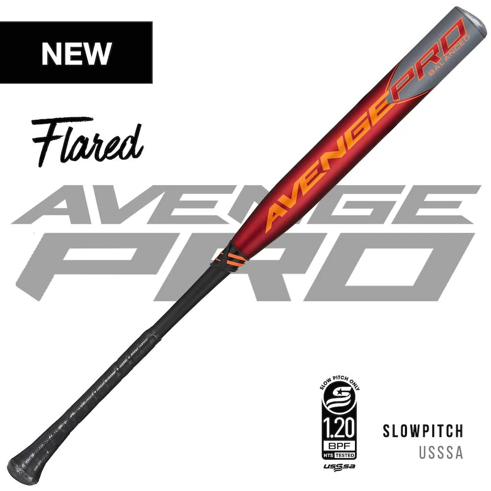 Axe, 2023 AXE Avenge Pro FLARED Balanced NSA USSSA Bâton de balle lente : L154K-FLR