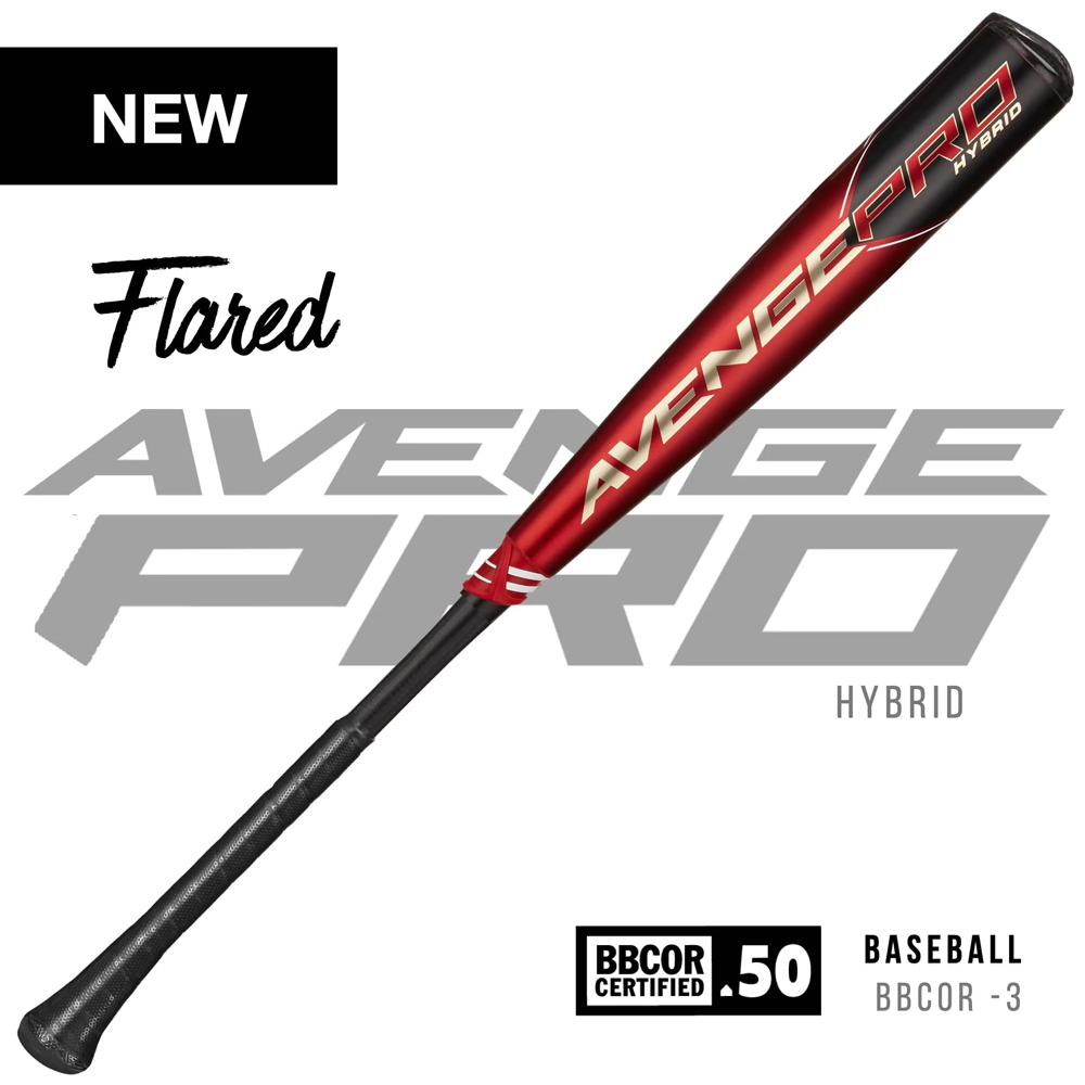 Axe, 2023 AXE Avenge Pro Hybrid FLARED (-3) BBCOR Batte de Baseball : L130K-FLR