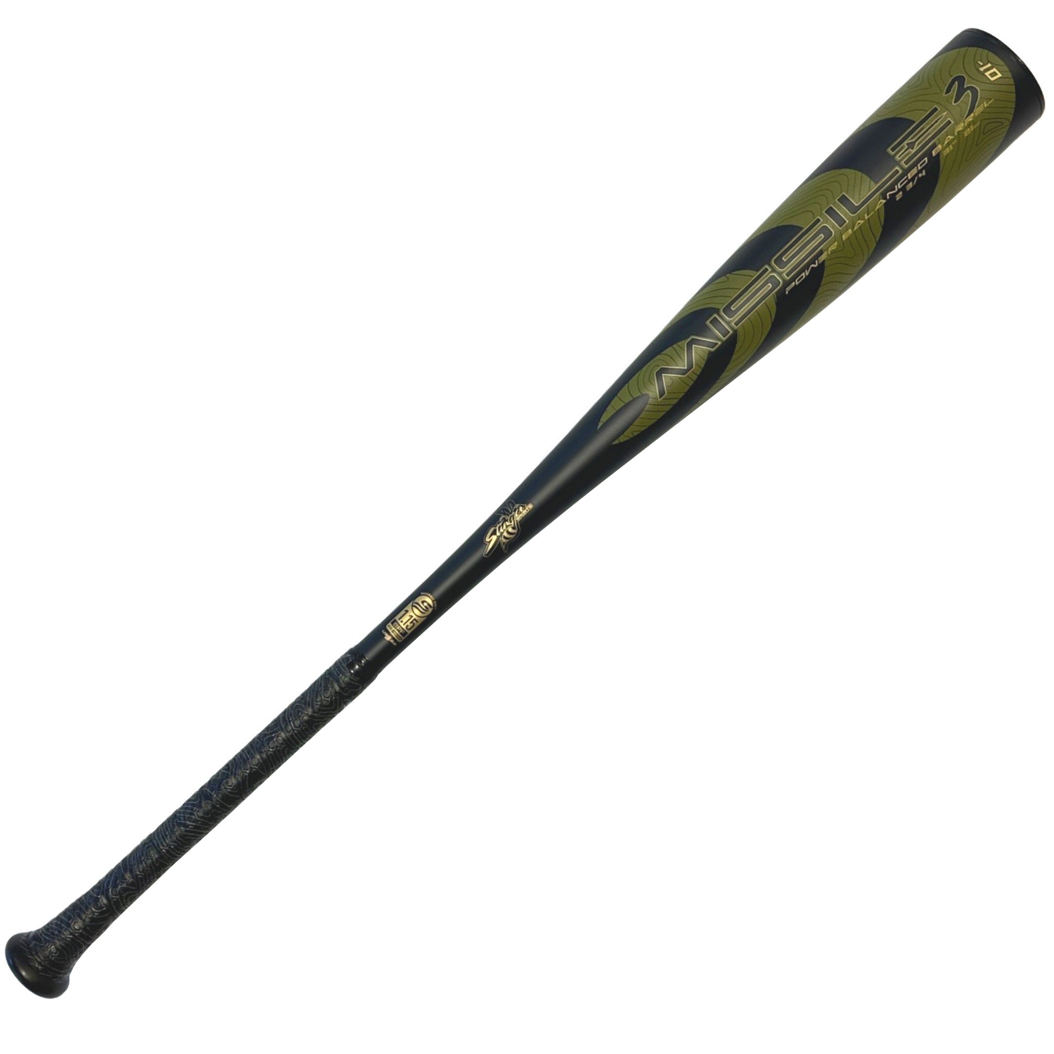 Stinger Sports, 2023 Stinger Missile 3 -10 (2 3/4") USSSA Batte de Baseball : MISSILE310