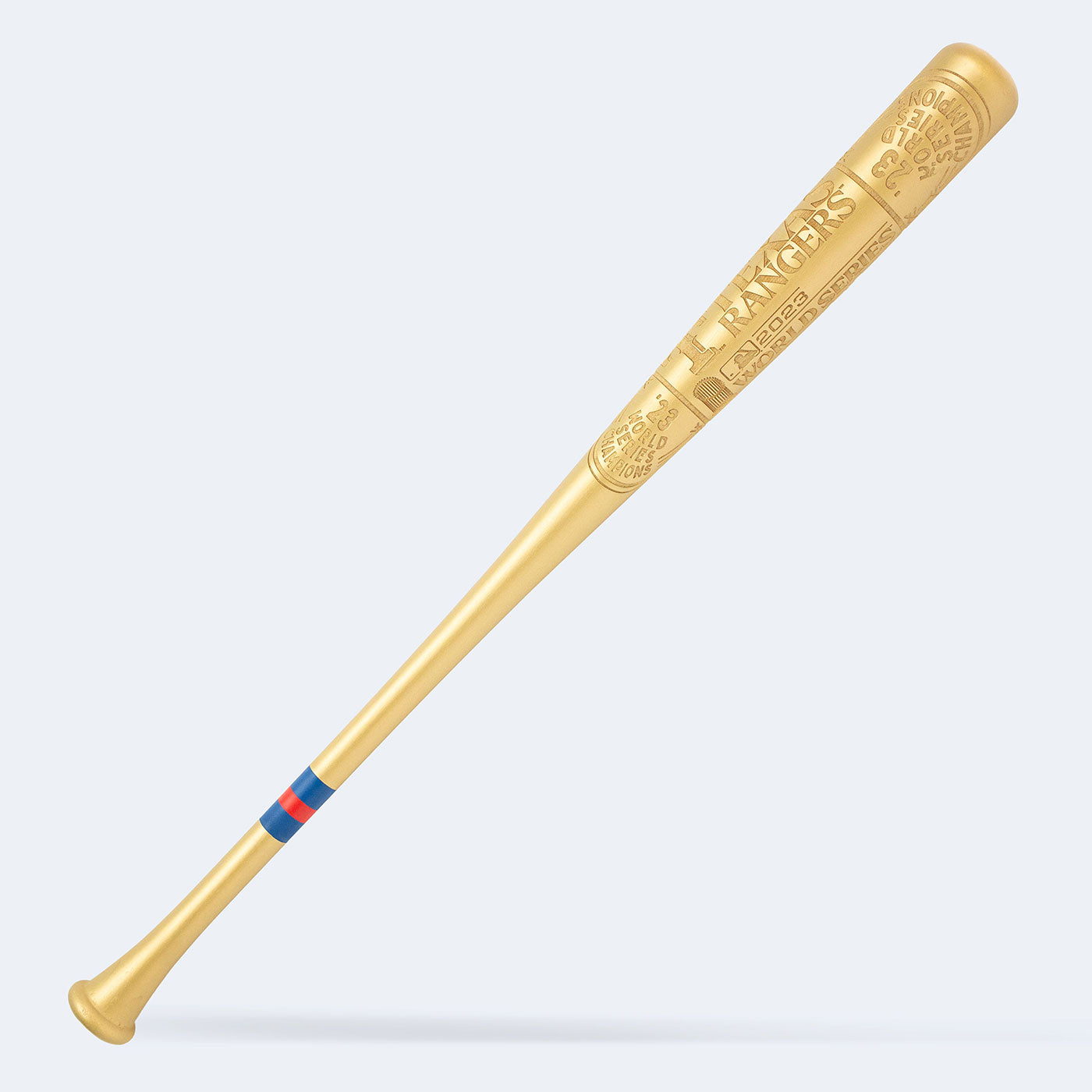 MLB, 2023 World Series Champions GOLD EDITION - Texas Rangers - Art Bat (MLB)