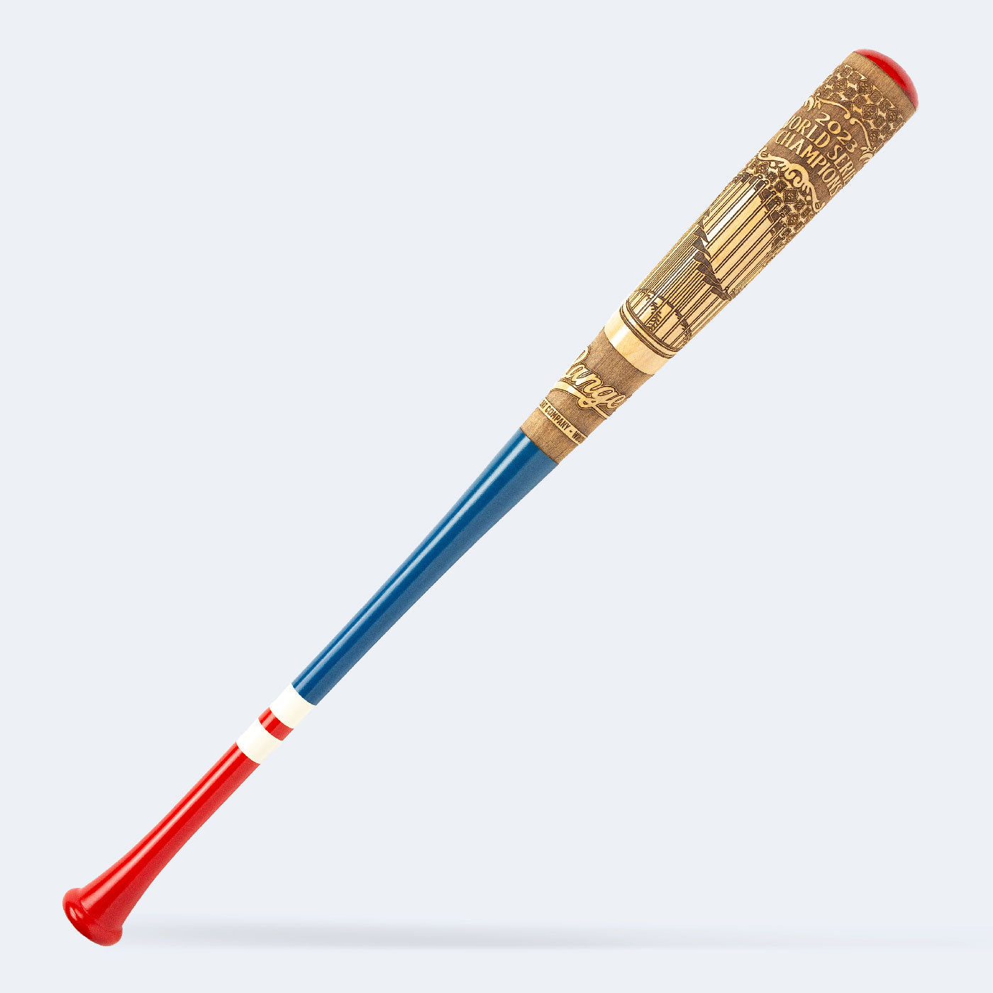 MLB, 2023 World Series "Commissioner's Trophy" - Texas Rangers - Art Bat (MLB)