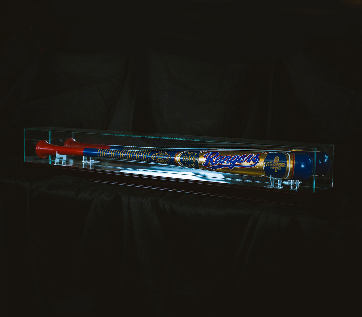 MLB, 2023 World Series "Stained Glass Edition" - Texas Rangers - Art Bat (MLB)