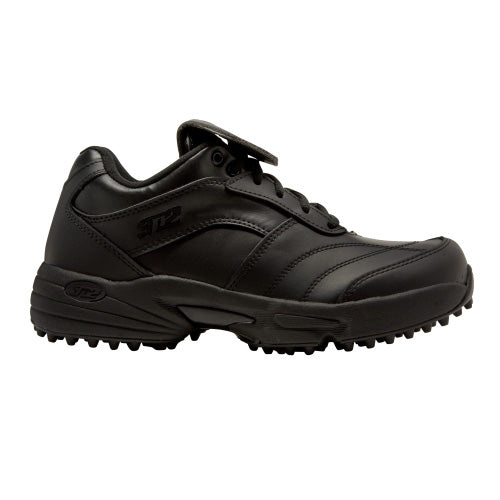 3n2, 3n2 Reaction Lo Black Umpire Field Shoes : REACTION