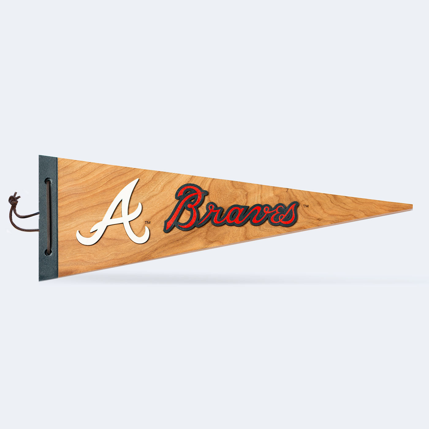 MLB, Atlanta Braves - Fanion en bois 3D MLB