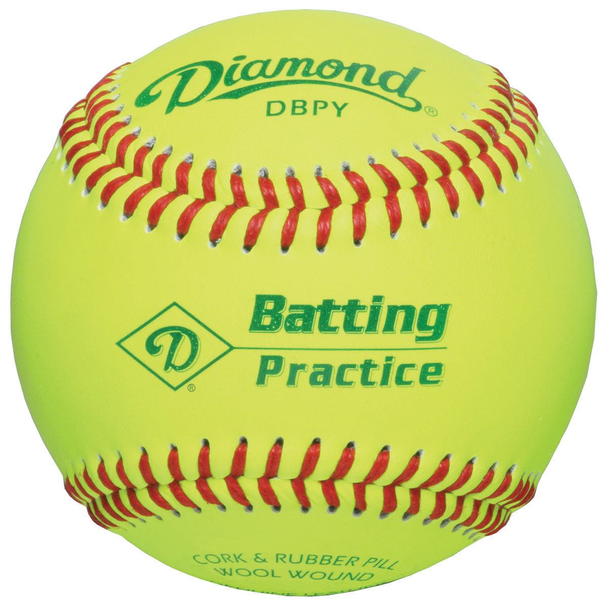 Diamant, Balles de base Diamond Batting Practice : DBPY