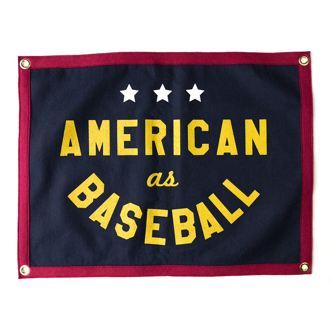 Drapeaux d'Oxford, "Bannière "American as Baseball