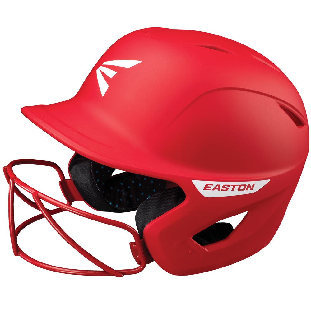 Easton, Casque de frappeur Easton Ghost Matte Solid avec masque : A168552 / A168553