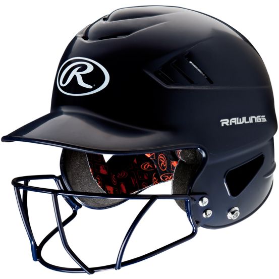 Rawlings, Casque de frappeur Rawlings Coolflo avec masque de baseball/softball :  RCFHFG