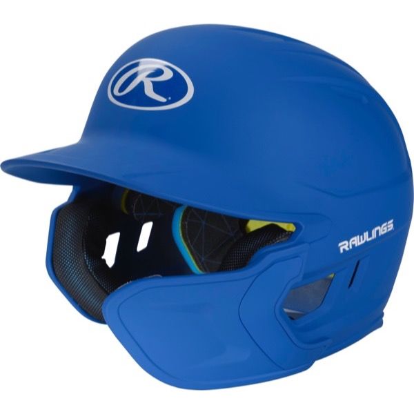 Rawlings, Casque de frappeur Rawlings Mach Matte avec rabat EXT : MACHEXT