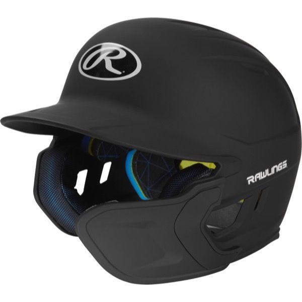 Rawlings, Casque de frappeur Rawlings Mach Matte avec rabat EXT : MACHEXT