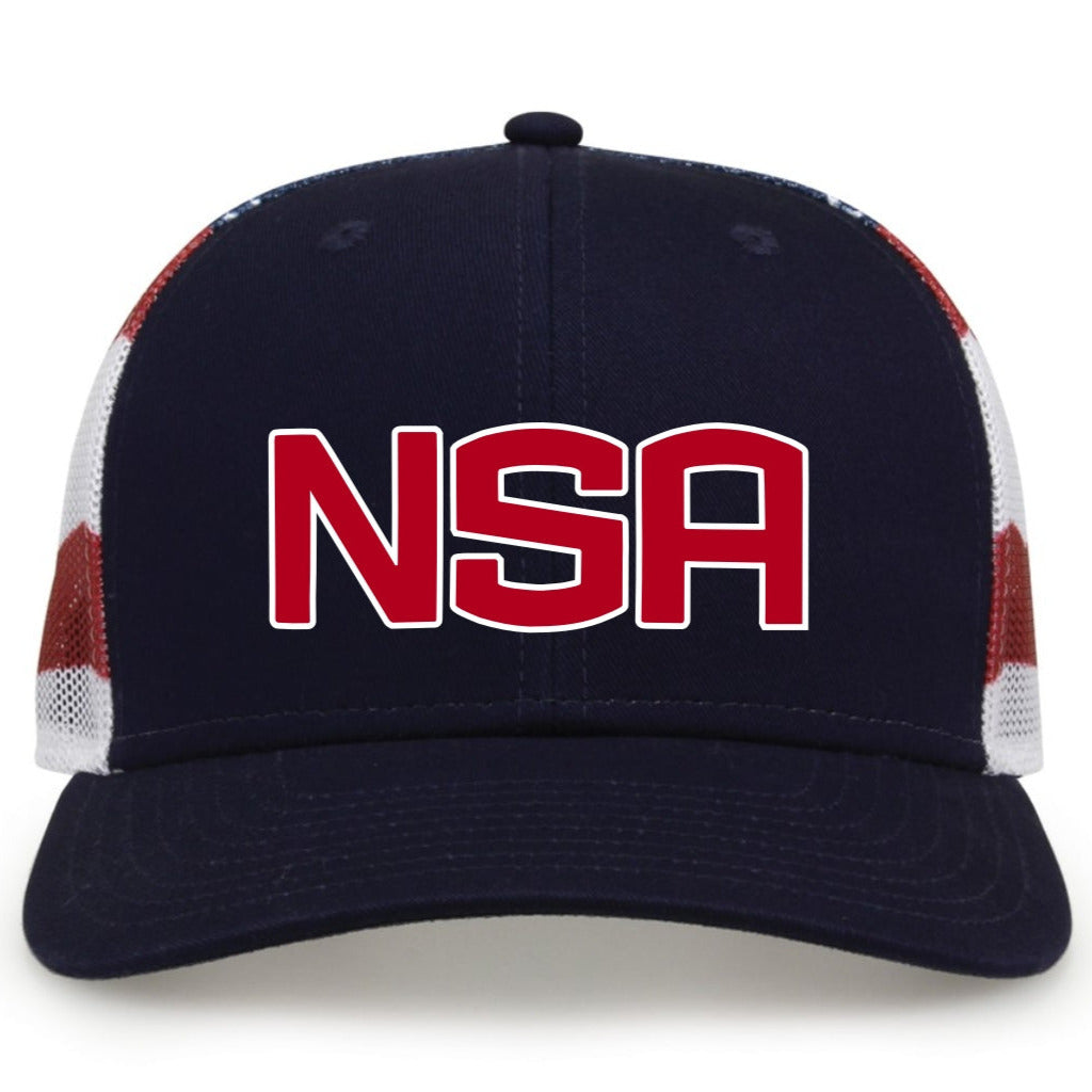 Casque de jeu, Casquette NSA Classic Series Navy USA Flag : GB452US-N