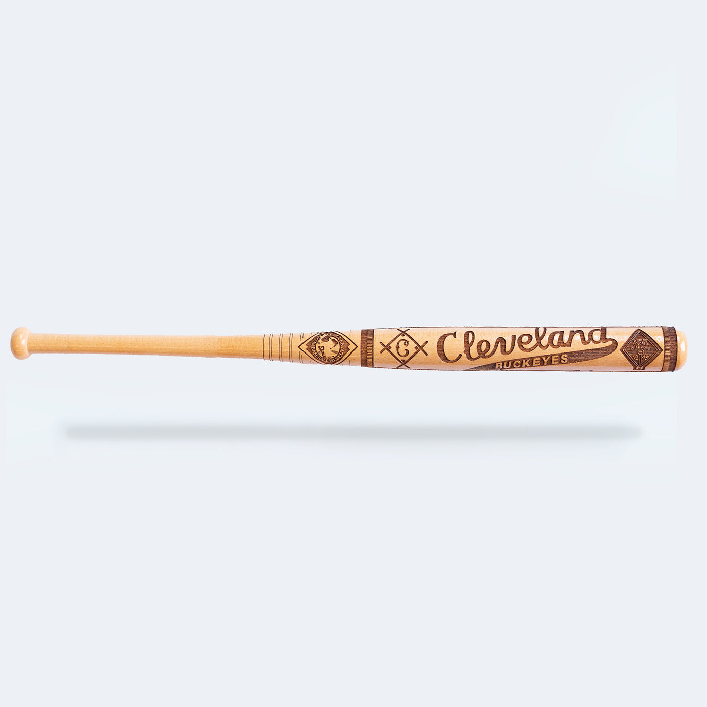 Ligue noire, Cleveland Buckeyes - Mini batte "souvenir" en bois - Negro Leagues Baseball