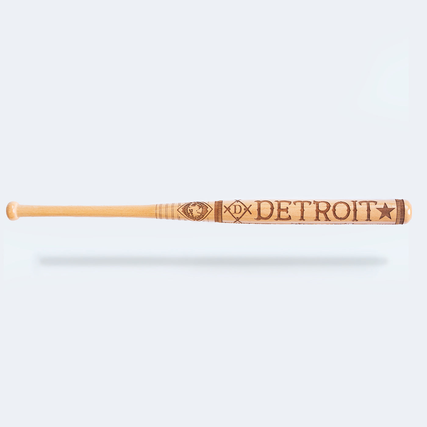 Ligue noire, Detroit Stars - Mini batte en bois "souvenir" - Negro Leagues Baseball