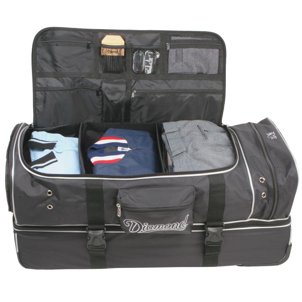 Diamant, Diamond Deluxe Wheeled Pro Umpire Gear Bag : WHL DLX UMP 33 BAG