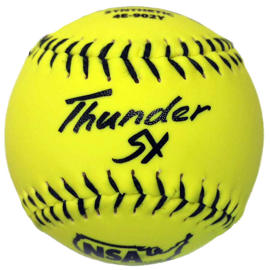 Dudley, Dudley NSA Thunder SY ICON 11" 44/400 Synthetic Slowpitch Softballs : 4E-902Y