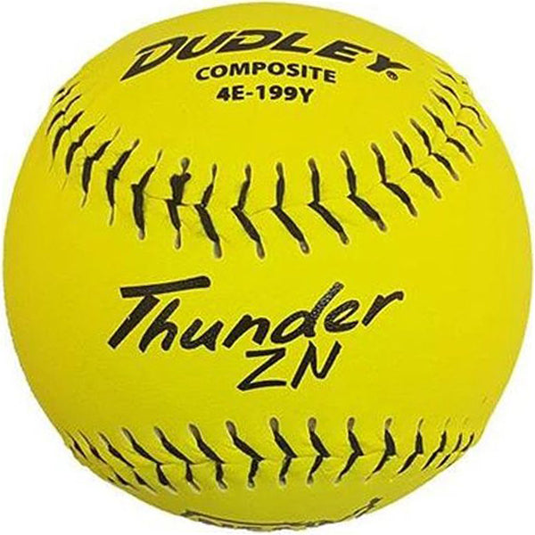 Dudley, Dudley NSA Thunder ZN ICON 12" 44/400 Composite Slowpitch Softballs : 4E-199Y