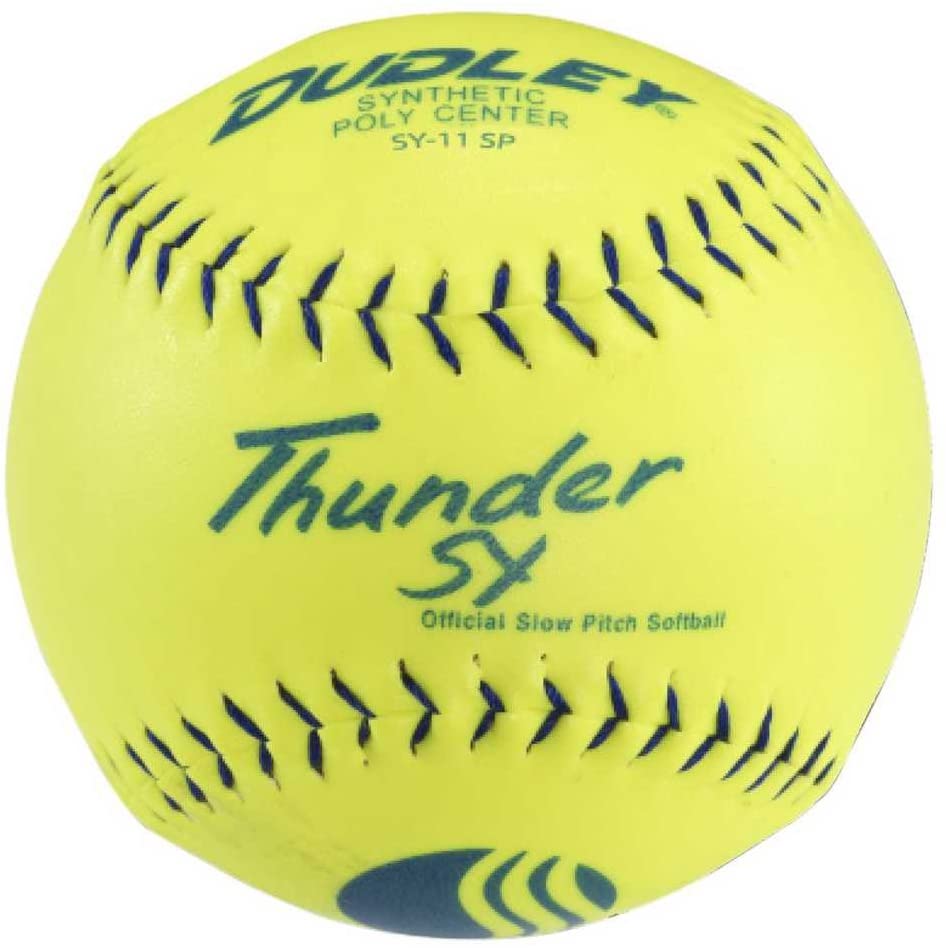 Dudley, Dudley USSSA Thunder SY Classic W 11" 44/400 Synthetic Slowpitch Softballs : 4U-542Y