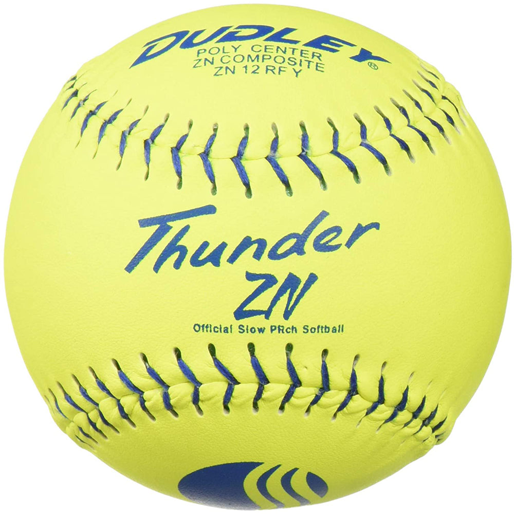 Dudley, Dudley USSSA Thunder ZN Classic M 12" 40/325 Composite Slowpitch Softballs : 4U-540Y