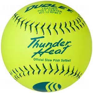 Dudley, Dudley WT12 Thunder Heat Leather Classic M USSSA Softball 12 pouces - une douzaine : 4U551Y