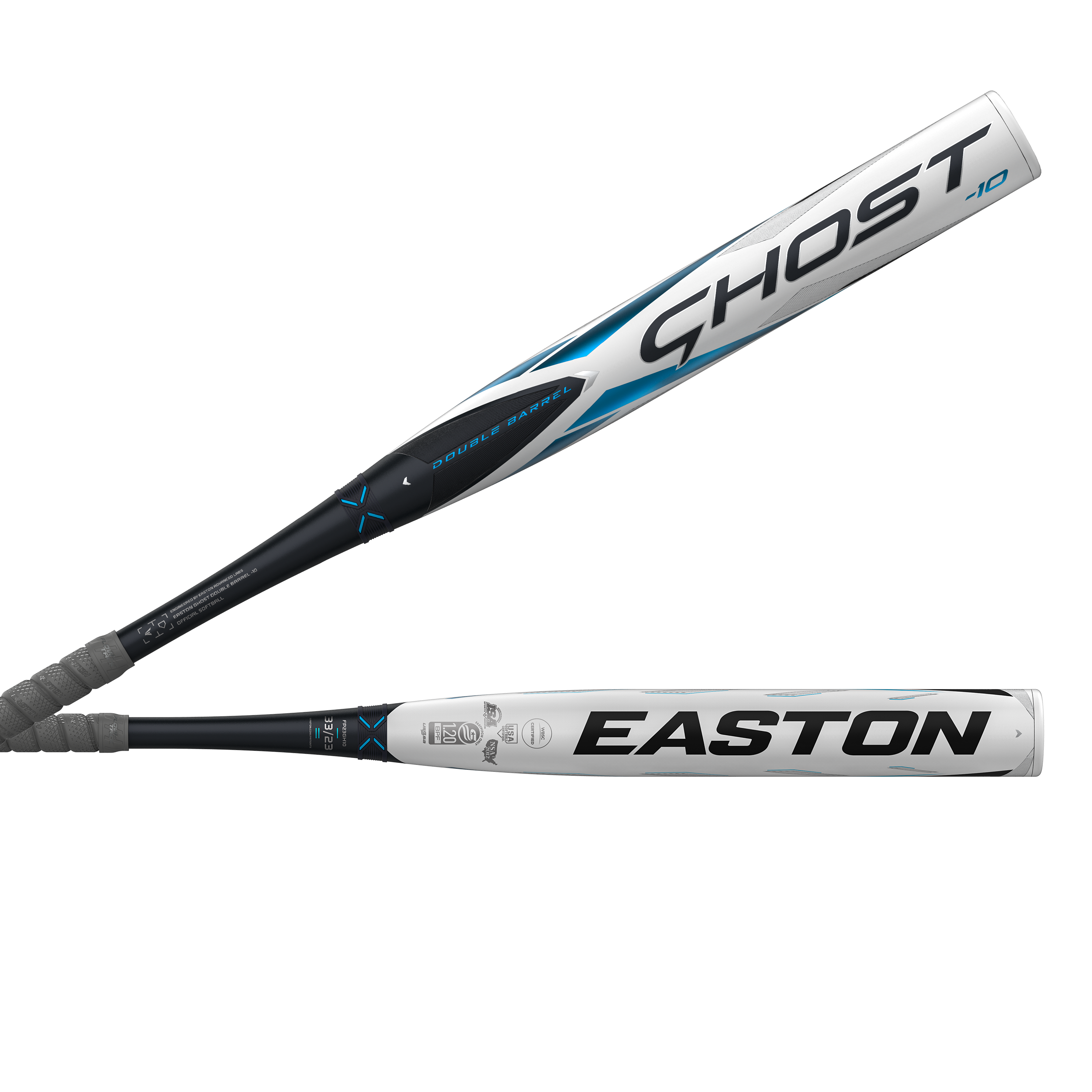 Easton, Easton Ghost Double Barrel -10 Fastpitch Softball Batte FP23GH10