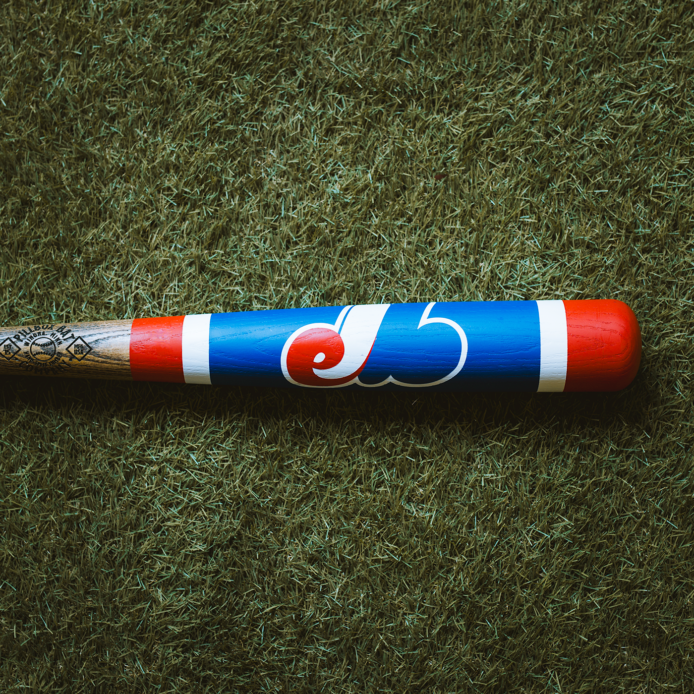 MLB Vintage, Expos de Montréal - Bâton d'art peint (MLB)