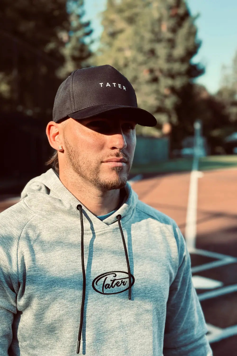 Tater Baseball - Équipement de baseball professionnel, FUNDAMENTALS | Black Baseball Snapback