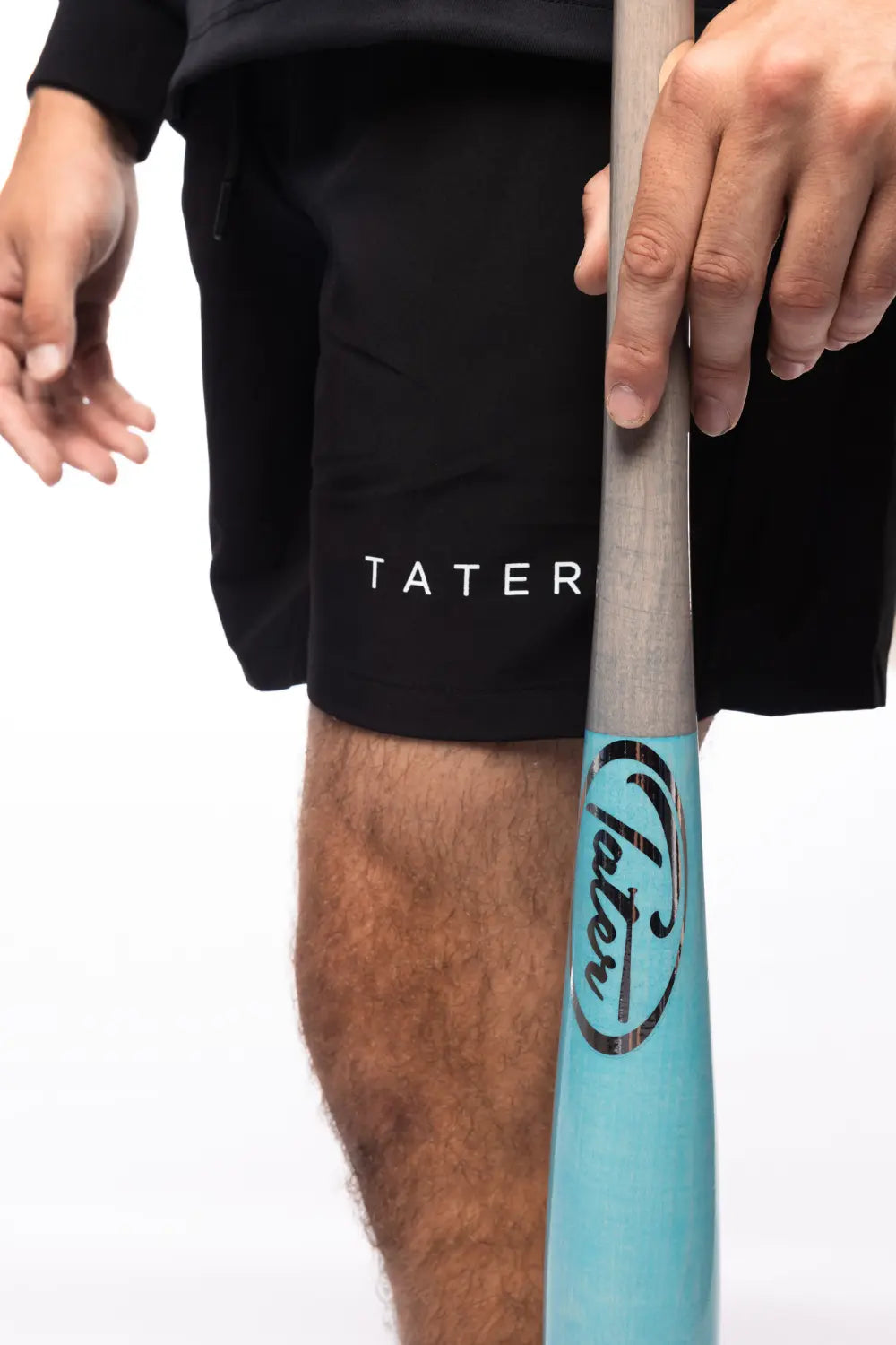 Tater Baseball - Équipement de baseball professionnel, FUNDAMENTALS | Short de Conditionnement | Noir | Short de Baseball Homme