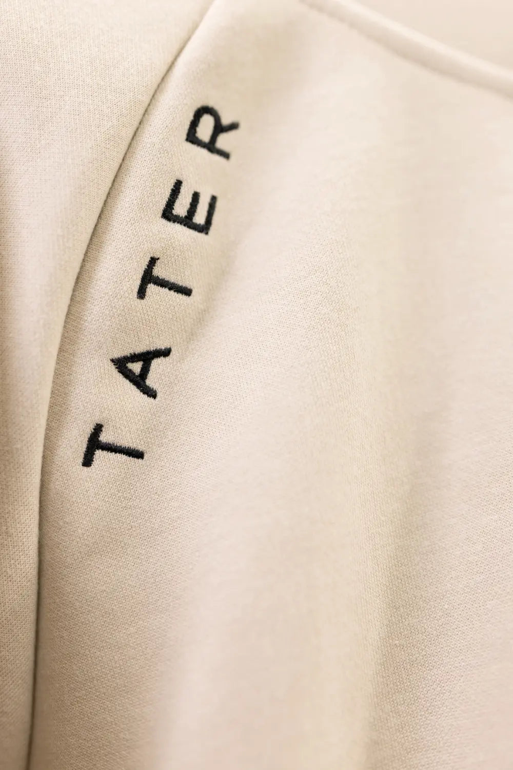 Tater Baseball, FUNDAMENTALS | Sweat à capuche d'entraînement L/S | Crème