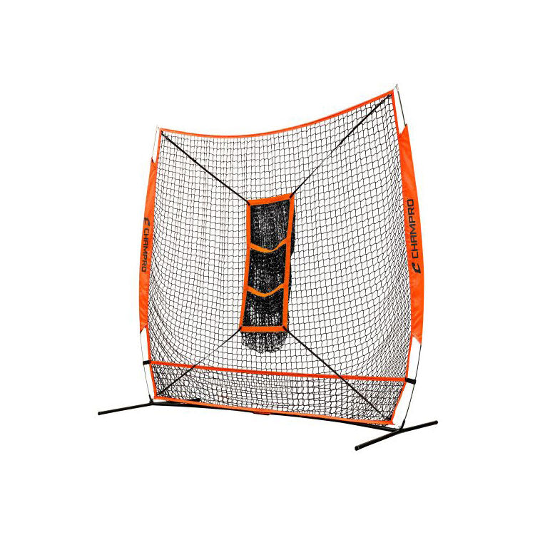 Champro, Filet d'entraînement portable Champro MVP avec zone d'entraînement TZ3 7'X7'