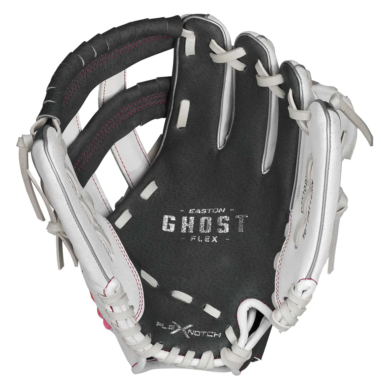 Easton, Gant de softball Easton Ghost Flex série jeunesse 10" gris/blanc/rose GFY10PK