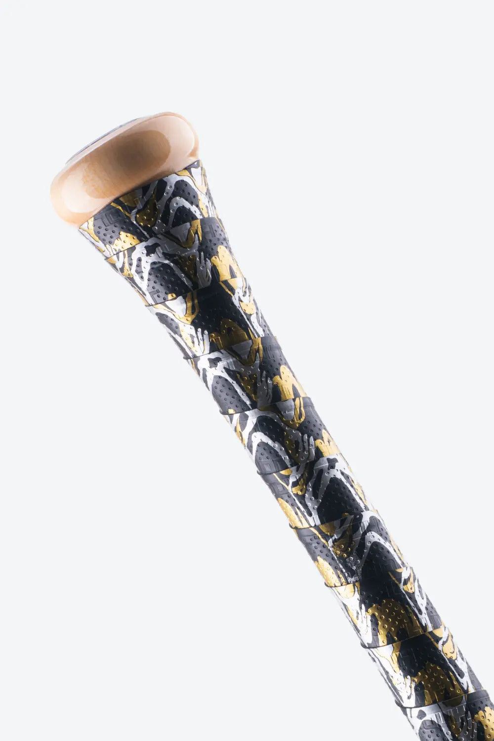 Tater Baseball - Équipement de baseball professionnel, HNDL Bat Grip - BLK/GOLD MARBLE .5mm