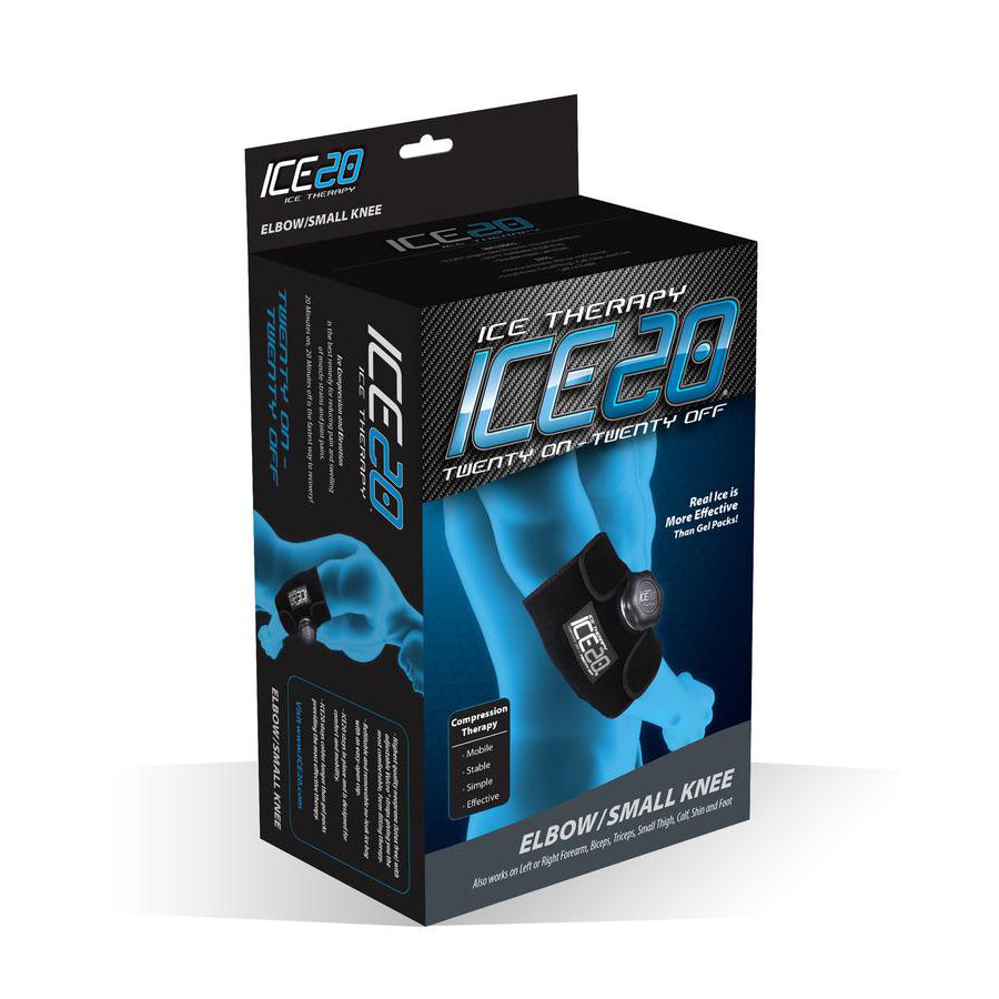 Bownet, ICE20 Coude / Petit genou Enveloppe de compression glacée : ICE-ELBOW-SM KNEE