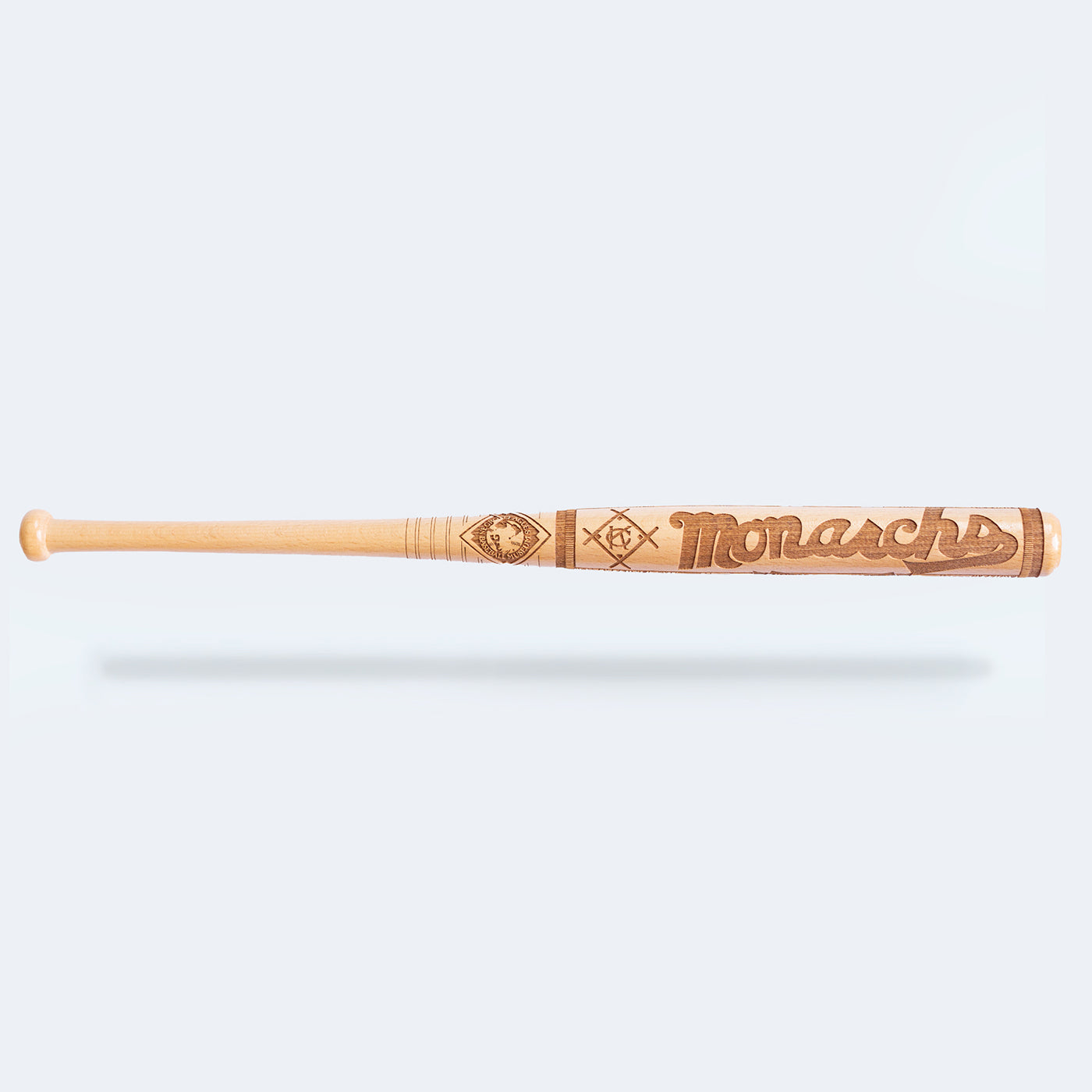 Ligue noire, Kansas City Monarchs - Mini batte "souvenir" en bois - Negro Leagues Baseball