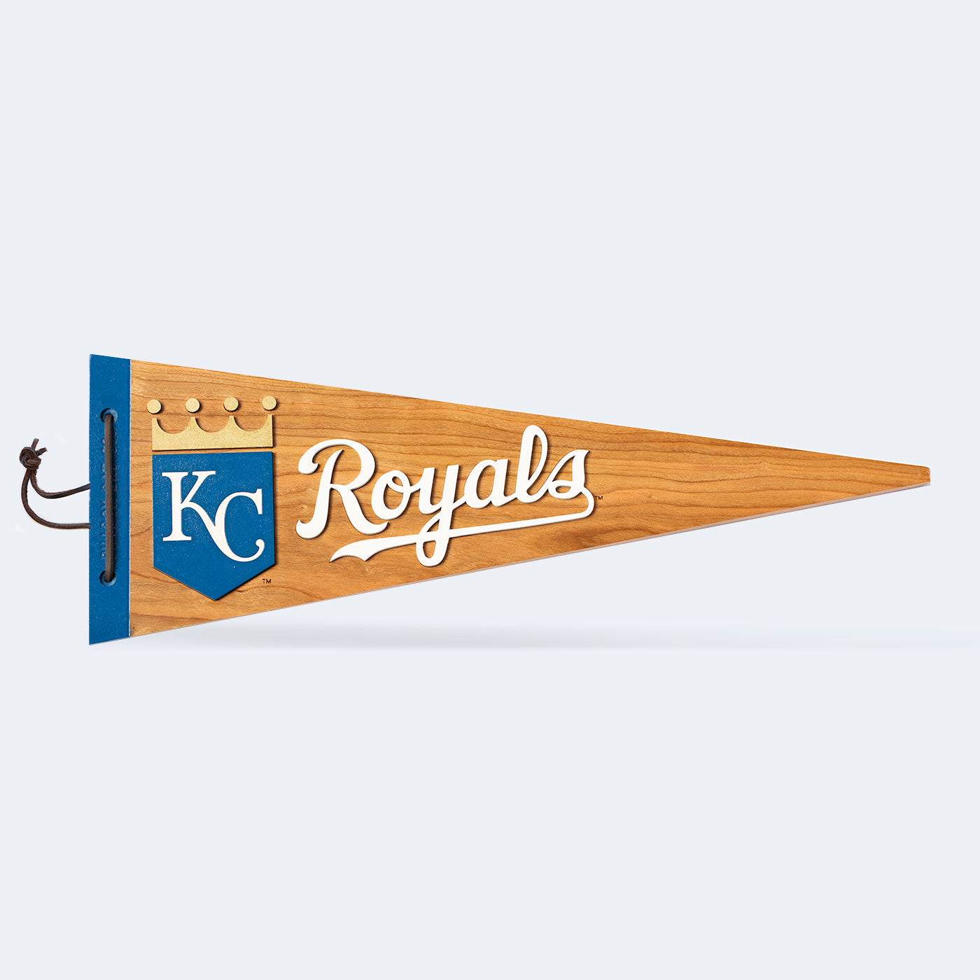 MLB, Kansas City Royals - Fanion en bois MLB 3D