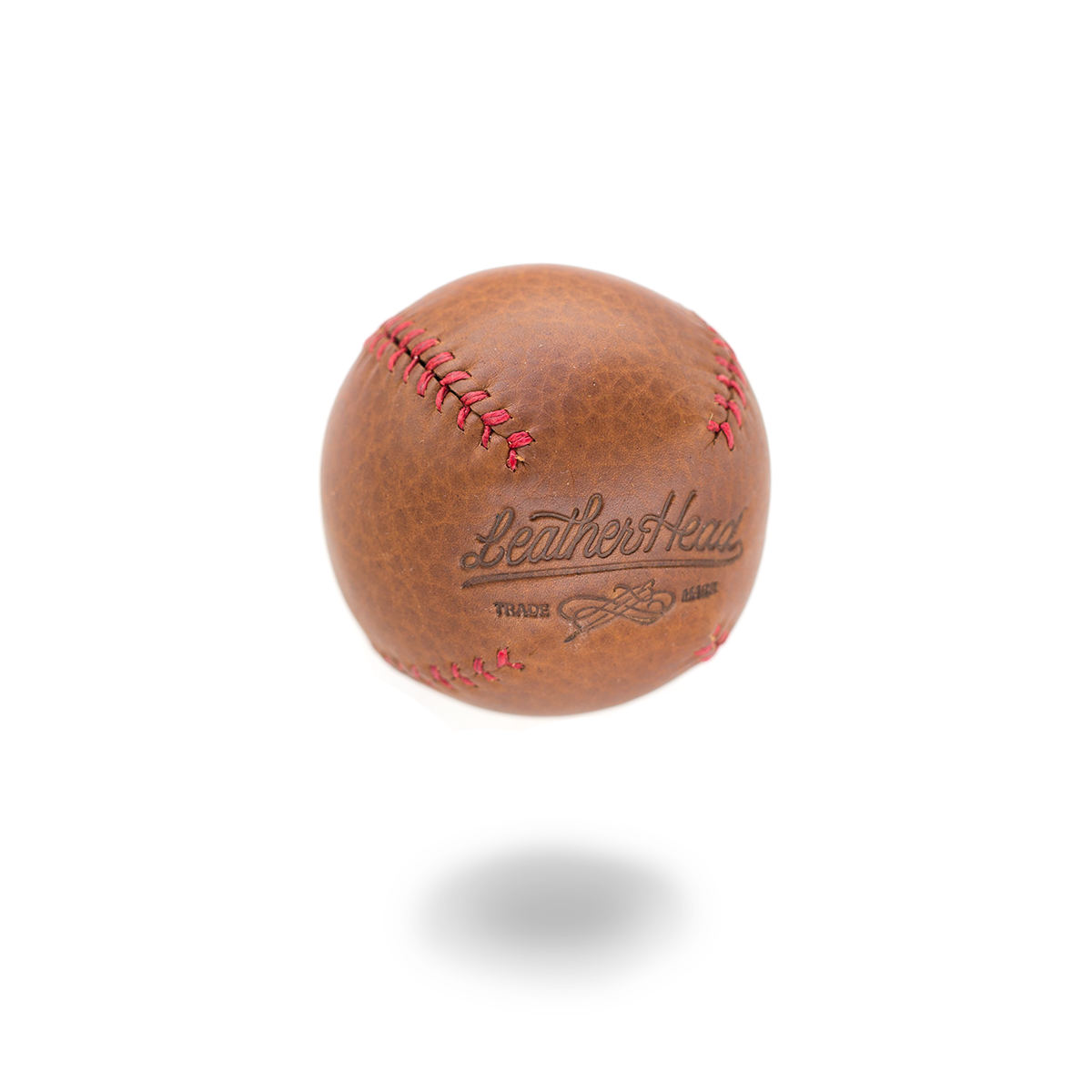 Leatherhead Sports, LEMON BALL™ Baseball - Cuir "Old Fashioned" (Coutures rouges)