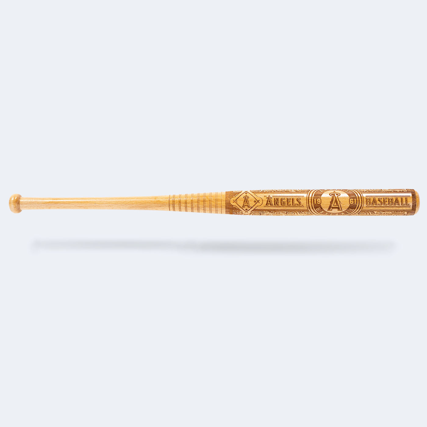 MLB, Los Angeles Angels - Mini batte de baseball "souvenir" en bois