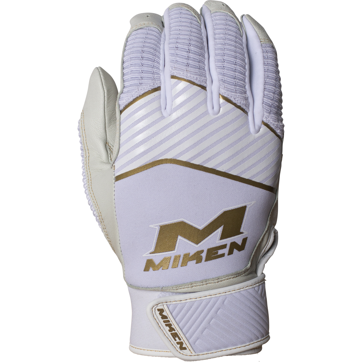 Miken, Miken Adult Batting Gloves : MBGGLD