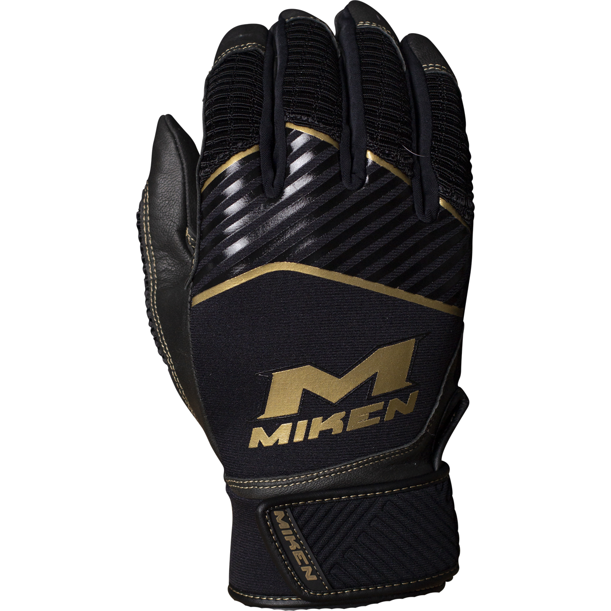 Miken, Miken Adult Batting Gloves : MBGGLD