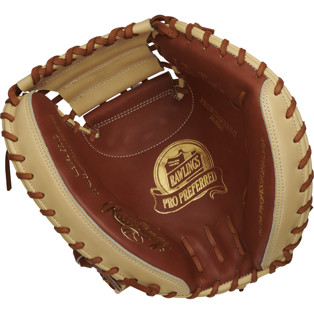 Rawlings, Mitaine de receveur de baseball Rawlings Pro Preferred 33" : PROSCM33BRC