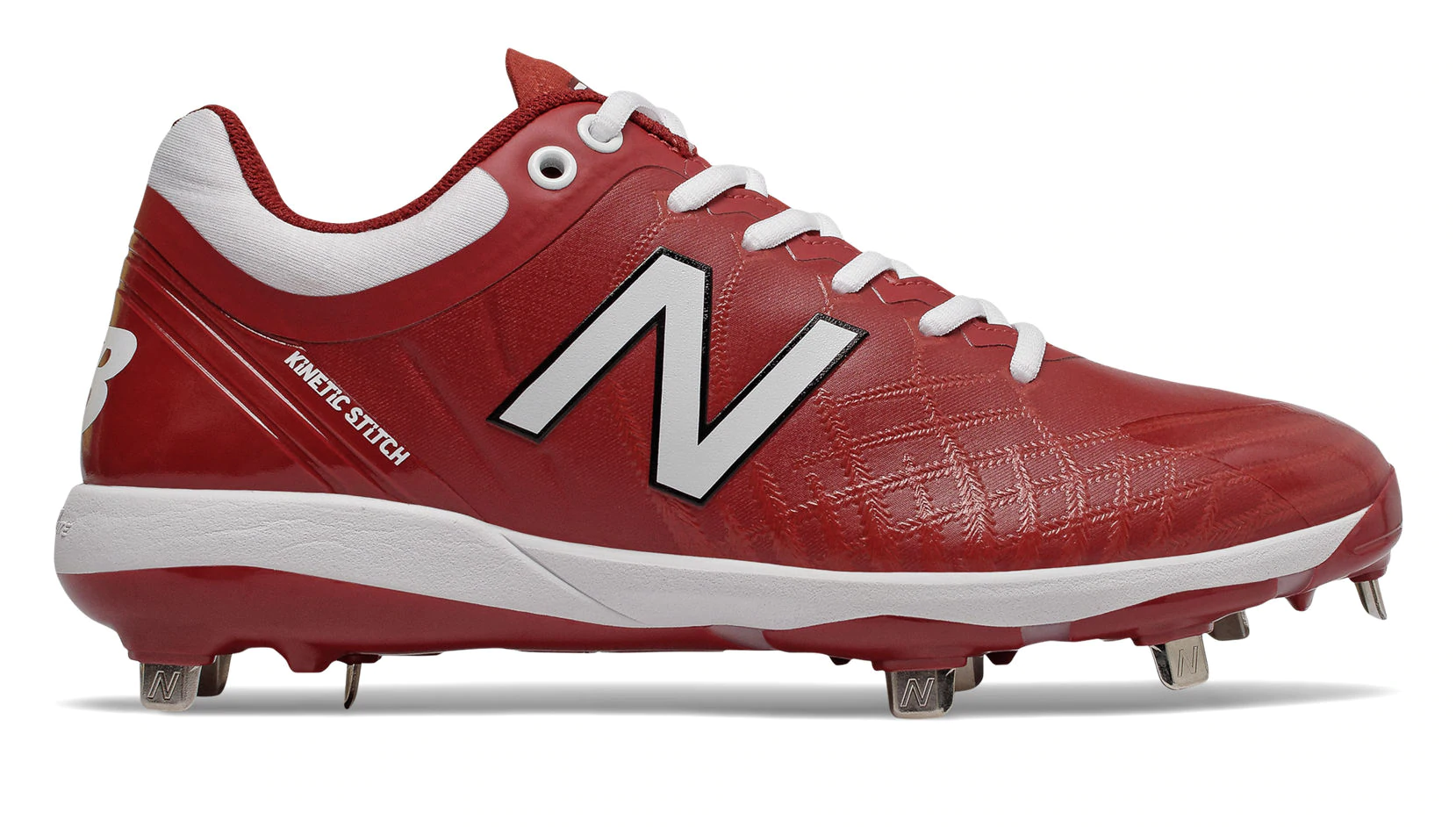 New Balance, NB Low Baseball Cleats Rouge L4040TR5