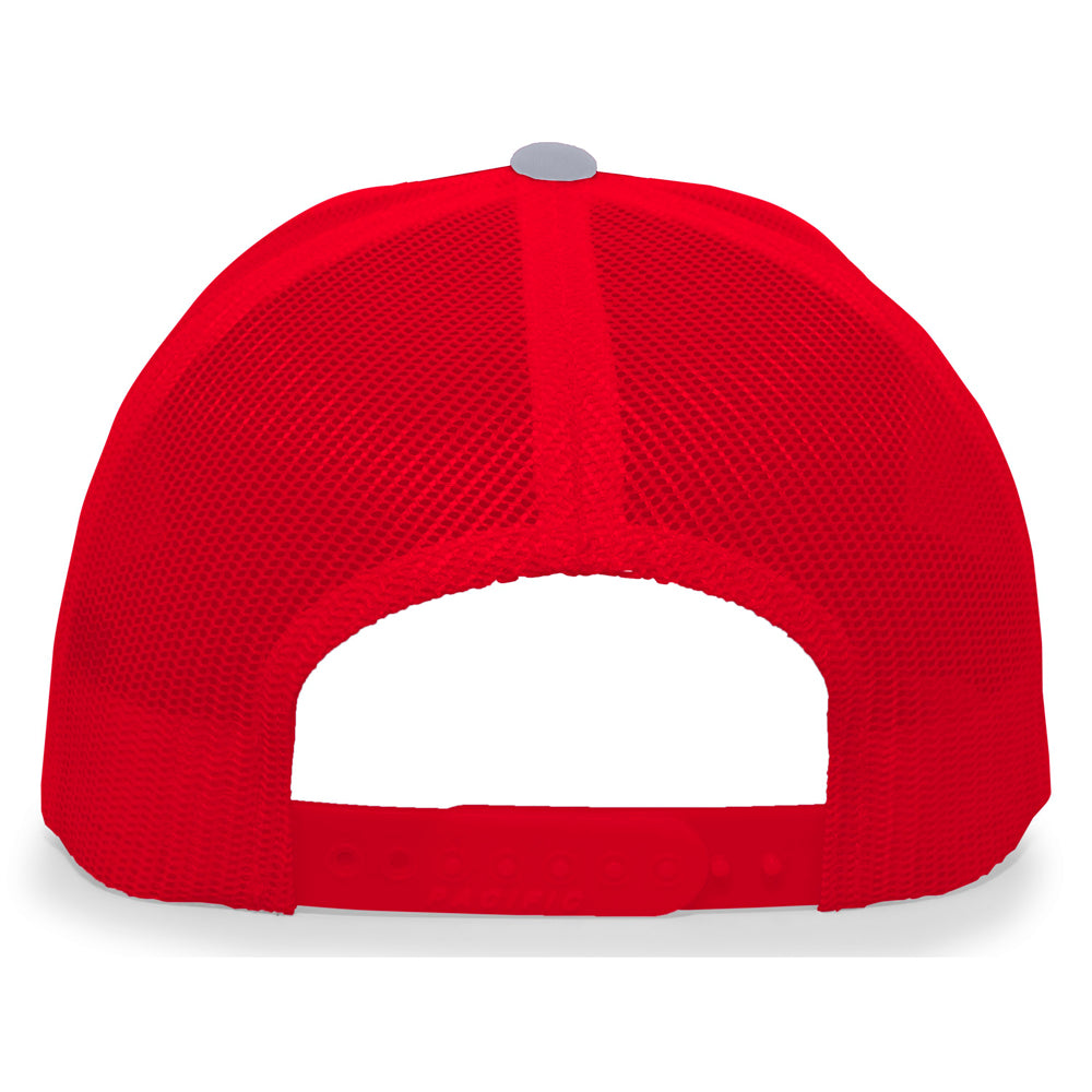 Casques Pacific, NSA Flag Series Heather Red Snapback Hat : 104S-HERD