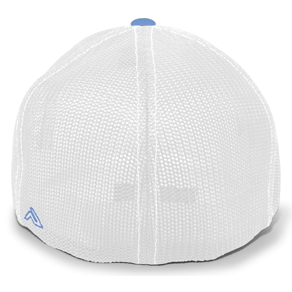 Casques Pacific, NSA Outline Series Columbia Blue Flex Fit Hat : 404M-CBWH