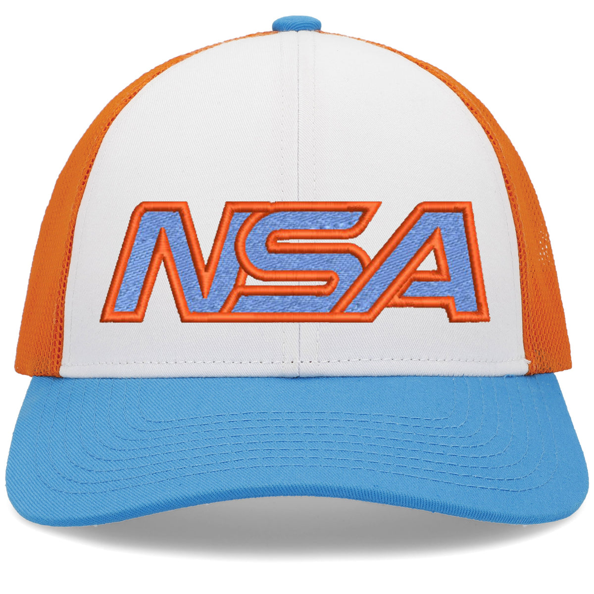 Casques Pacific, NSA Outline Series MIAMI Low-Pro Snapback Hat : P114-WHNOPT