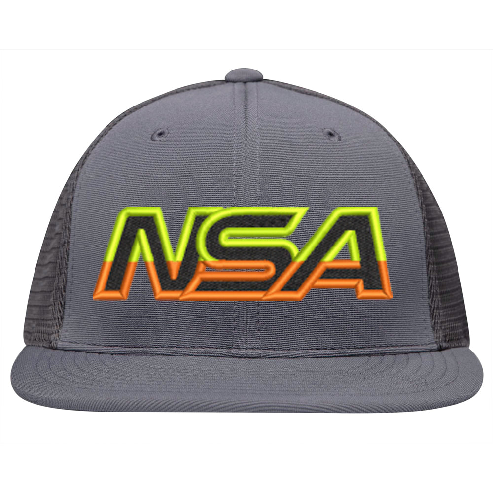 Casques Pacific, NSA Outline Series SUNRISE Flex Fit Hat : ES341-GR