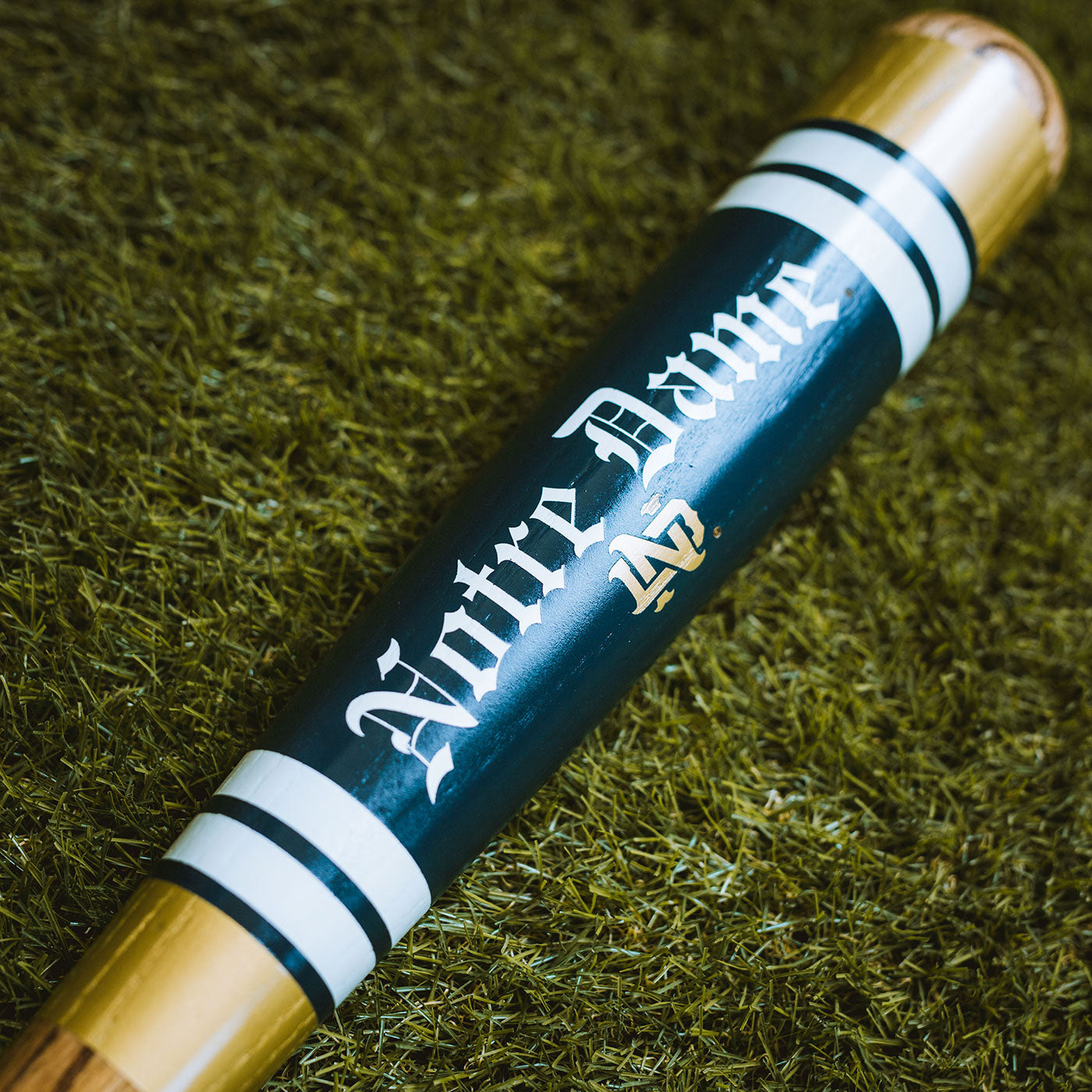 Notre Dame, Notre Dame - "Notre Dame Olde ND" Batte de Baseball en Bois