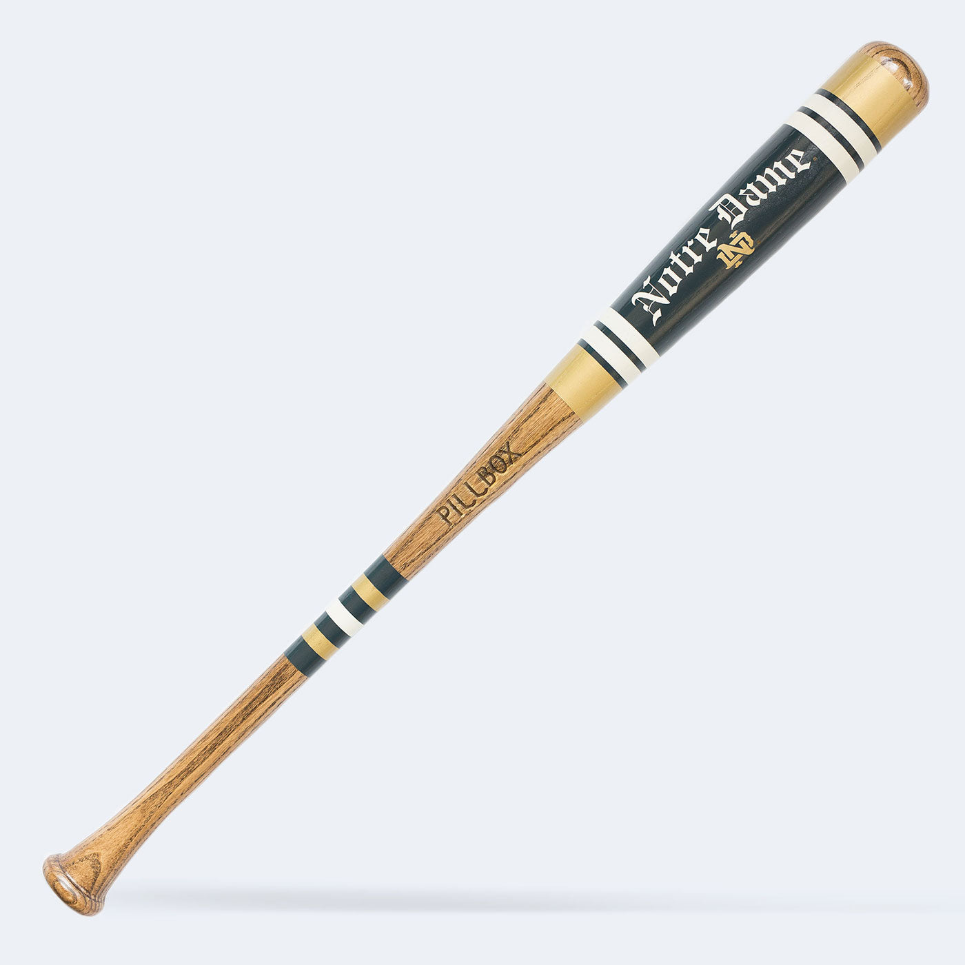 Notre Dame, Notre Dame - "Notre Dame Olde ND" Batte de Baseball en Bois