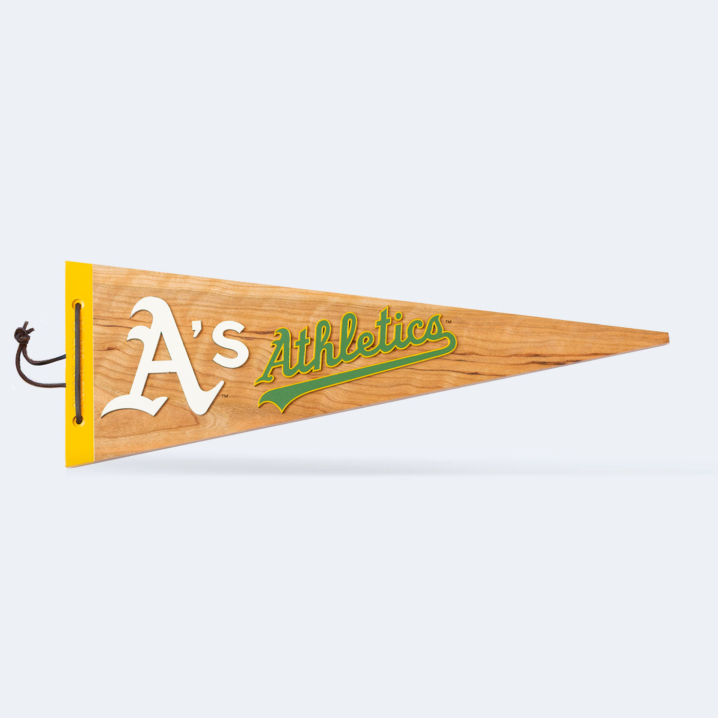 MLB, Oakland Athletics - Fanion en bois 3D MLB